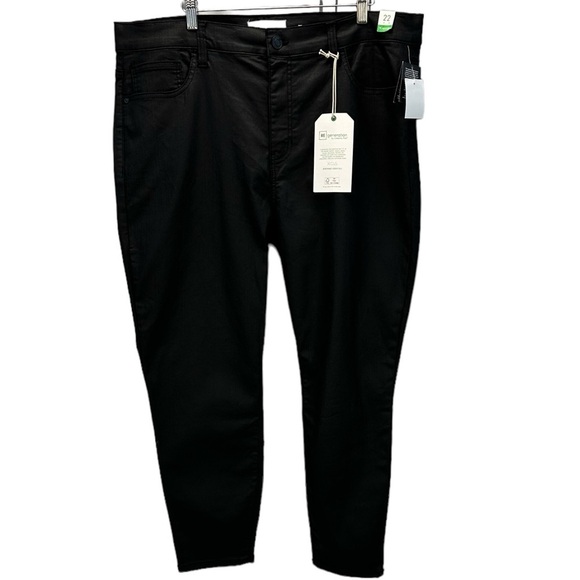 Celebrity Pink Re Generation Hi-Rise Ankle Skinny Hydro Jeans - Black - size 22 - Picture 1 of 12